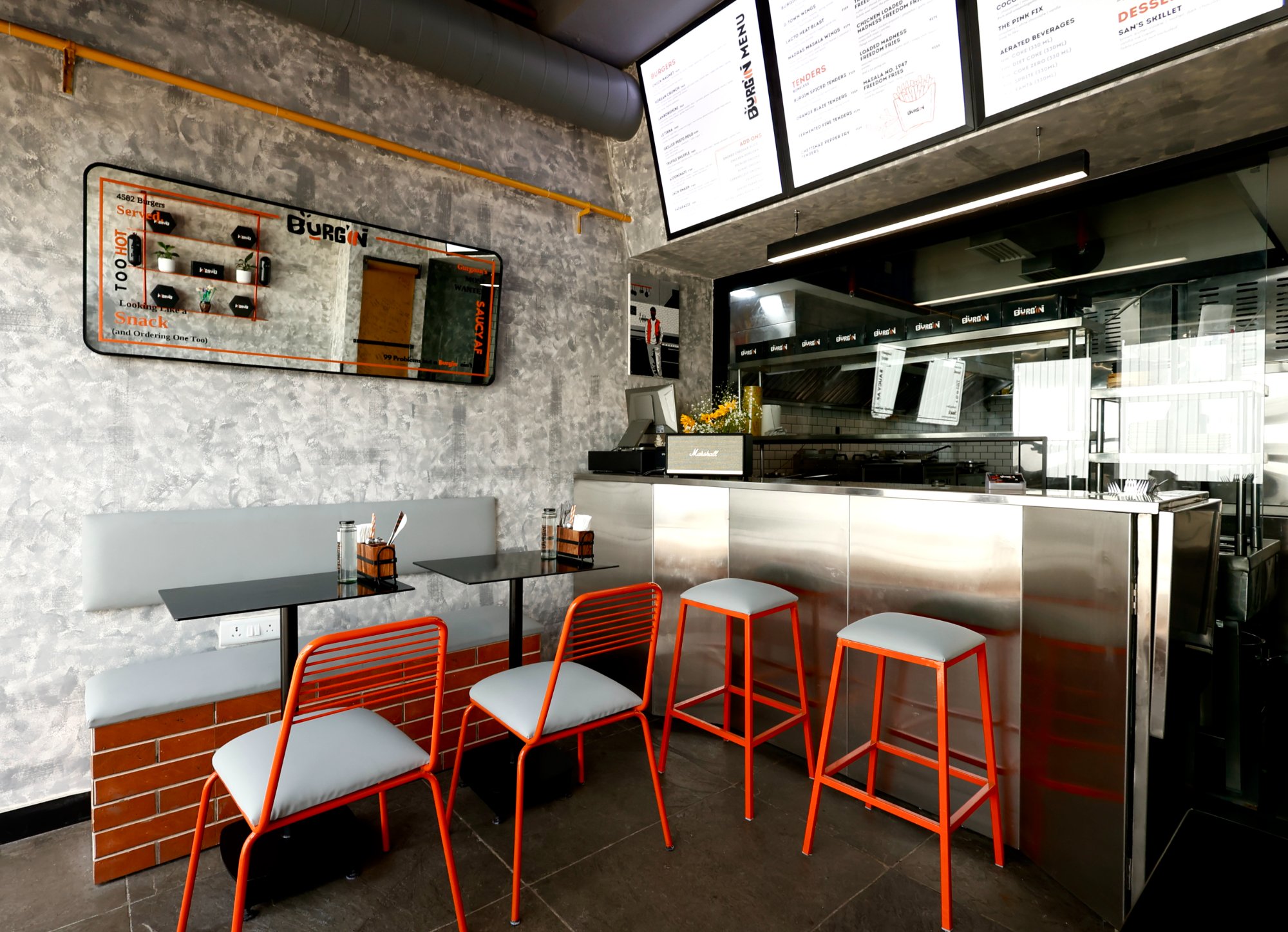BURGIN interior