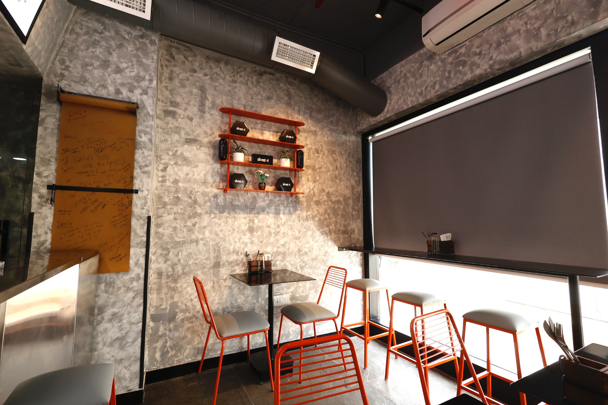 BURGIN seating area